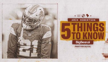 5 things to know about Amik Robertson