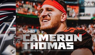 Atlanta Falcons sign DE Cameron Thomas 