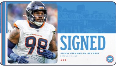 Titans Sign Defensive Lineman John Franklin-Myers
