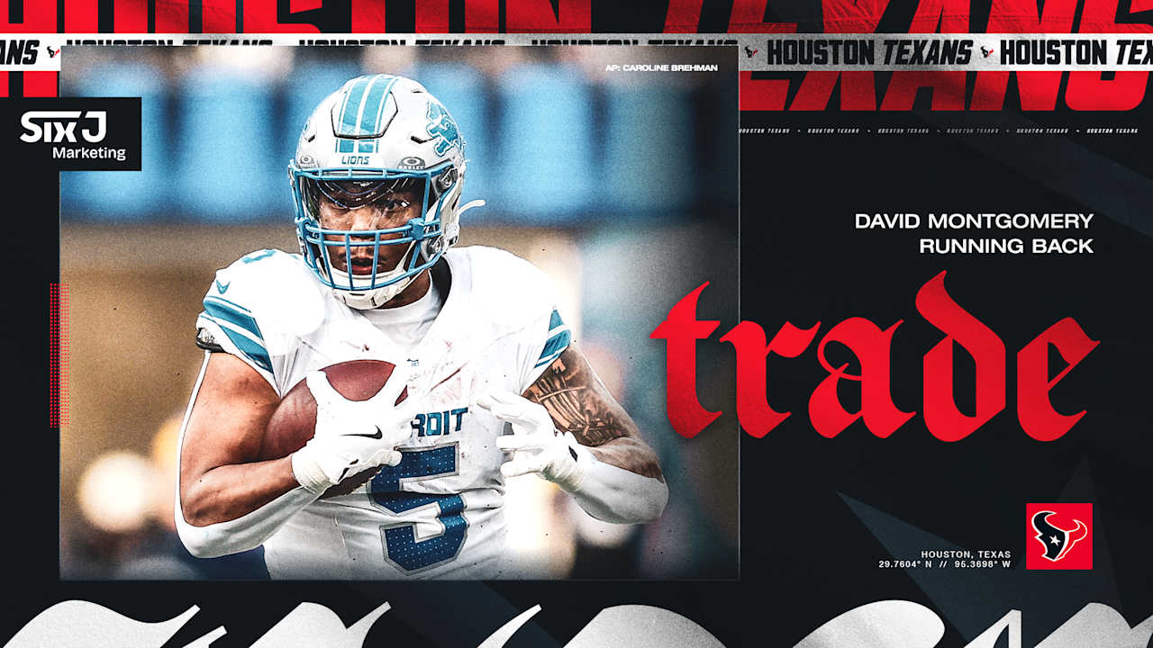 What RB David Montgomery brings to the Texans