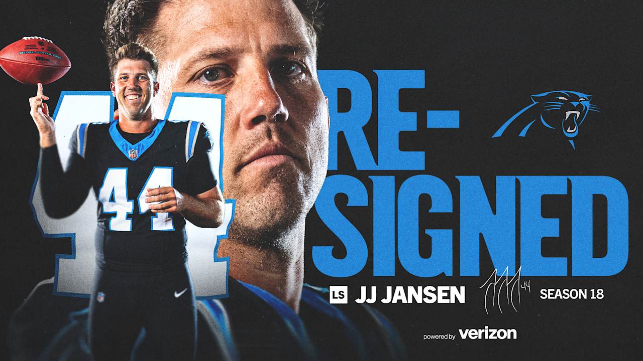 Long snapper JJ Jansen is back for his 18th season with the Panthers