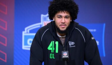 Kadyn Proctor NFL Draft profile: Scouting report, strengths, weaknesses, projection