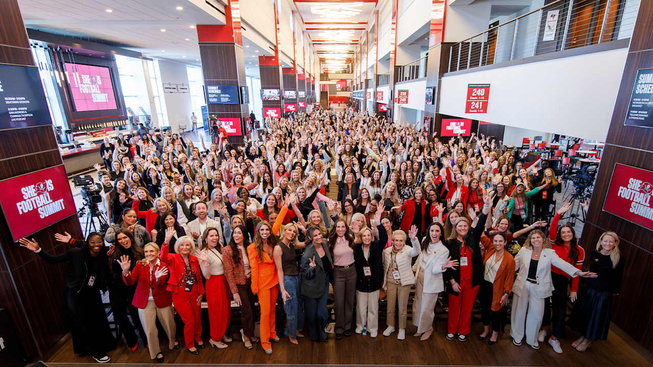 Bucs to Host 2026 She is Football Weekend