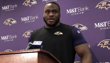 Ravens finish in middle of pack for adjusted games lost to injury in 2025