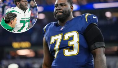 Chargers cut Jets bust Mekhi Becton ahead of NFL free agency