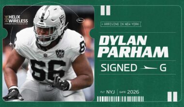Jets Sign Former Raiders Guard Dylan Parham