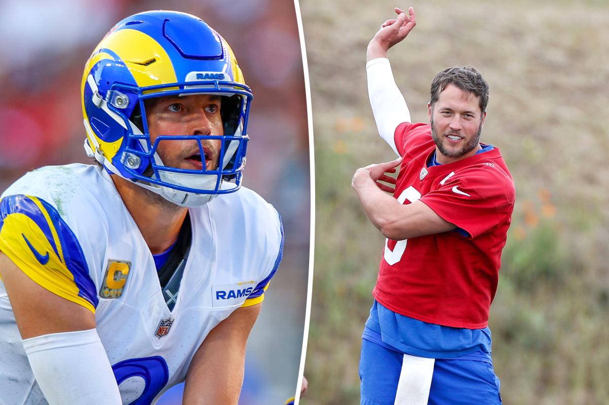 Rams' Matthew Stafford does this sweaty workout 5 times a week to stay in shape