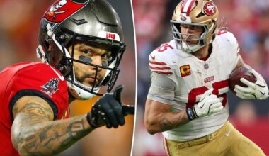 Mike Evans, wowed by George Kittle's sales pitch, ready to elevate 49ers