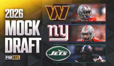 2026 NFL Mock Draft: Giants, Commanders Land Ohio State Stars; Who Gets Ty Simpson?