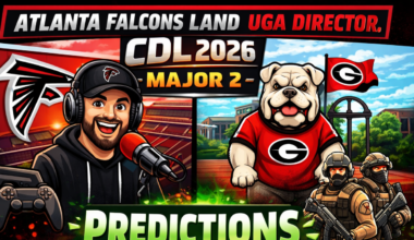 Atlanta Falcons Land UGA Director, CDL 2026 Major 2 Predictions