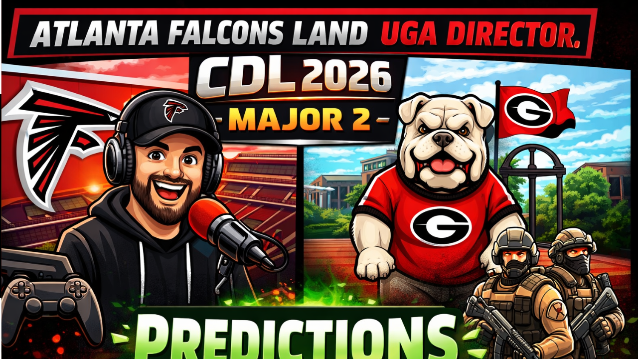 Atlanta Falcons Land UGA Director, CDL 2026 Major 2 Predictions
