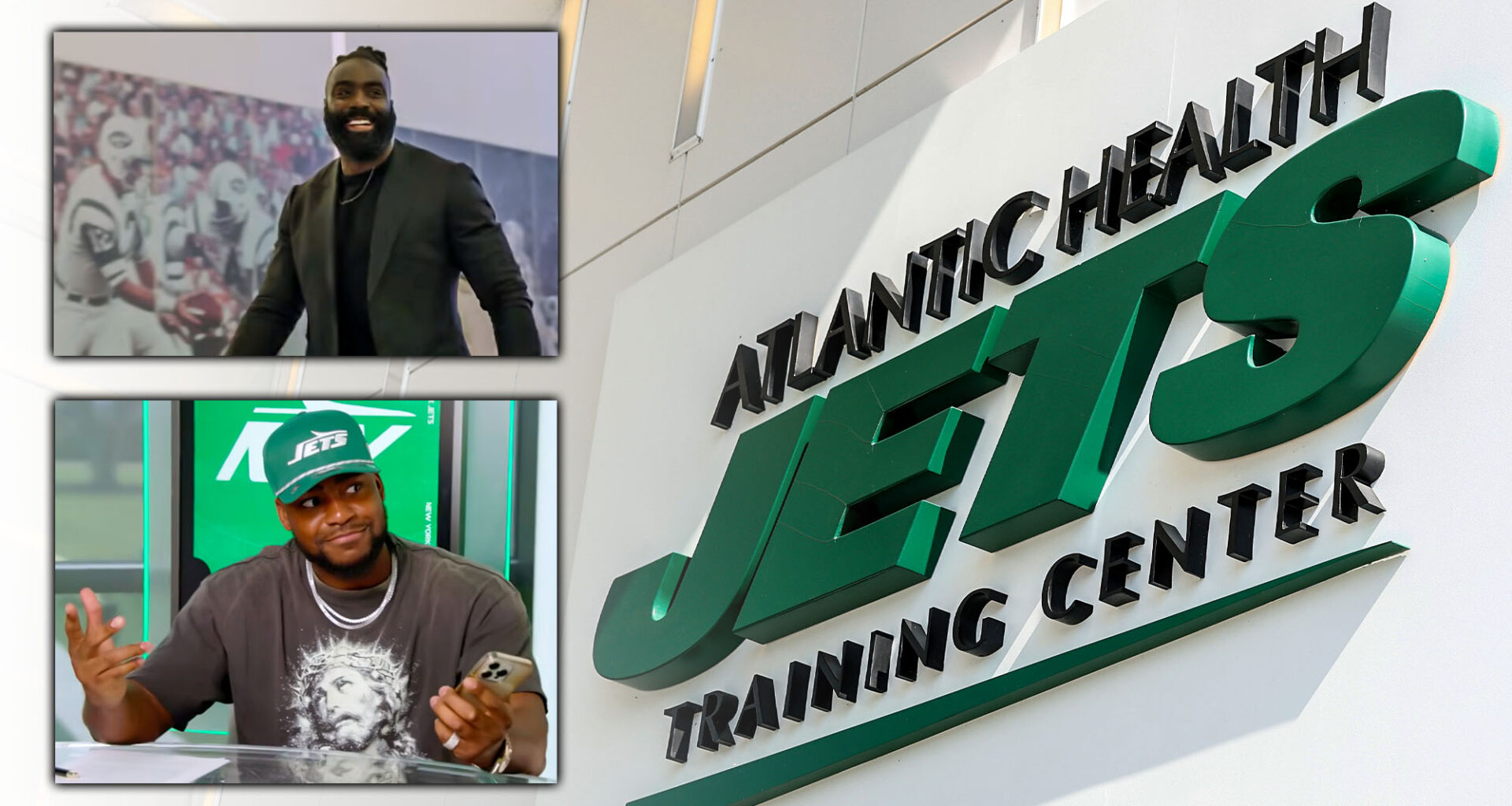Demario Davis and New York Jets' acquisitions arrive at HQ