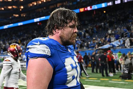 Detroit Lions Cut Starting Offensive Lineman Graham Glasgow After Seven Seasons