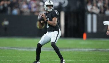 Las Vegas Raiders Set to Cut Quarterback Geno Smith Before March 11