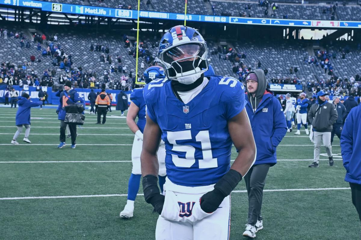 Abdul Carter's new Giants jersey number revealed