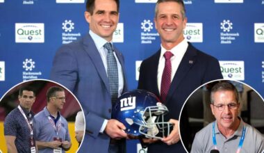 John Harbaugh 'really pleased' with Joe Schoen partnership as critical NFL draft nears 