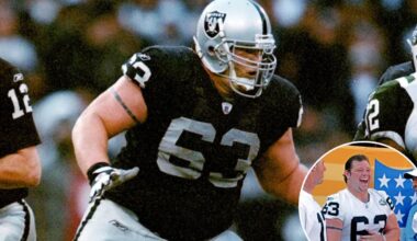 Barret Robbins, ex-Raider who went missing before Super Bowl, dead at 52