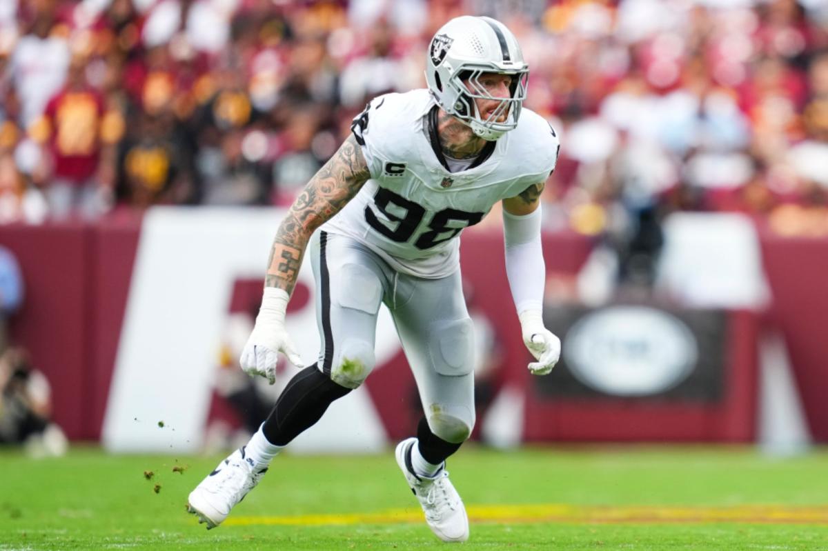 Maxx Crosby thrilled to be returning to Raiders