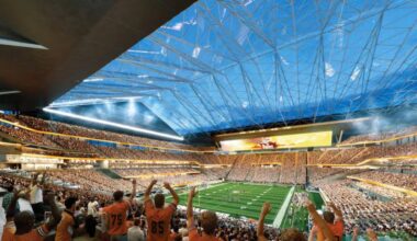 Iconic NFL franchise to start new $2.4 billion domed stadium build TODAY miles away from city center home