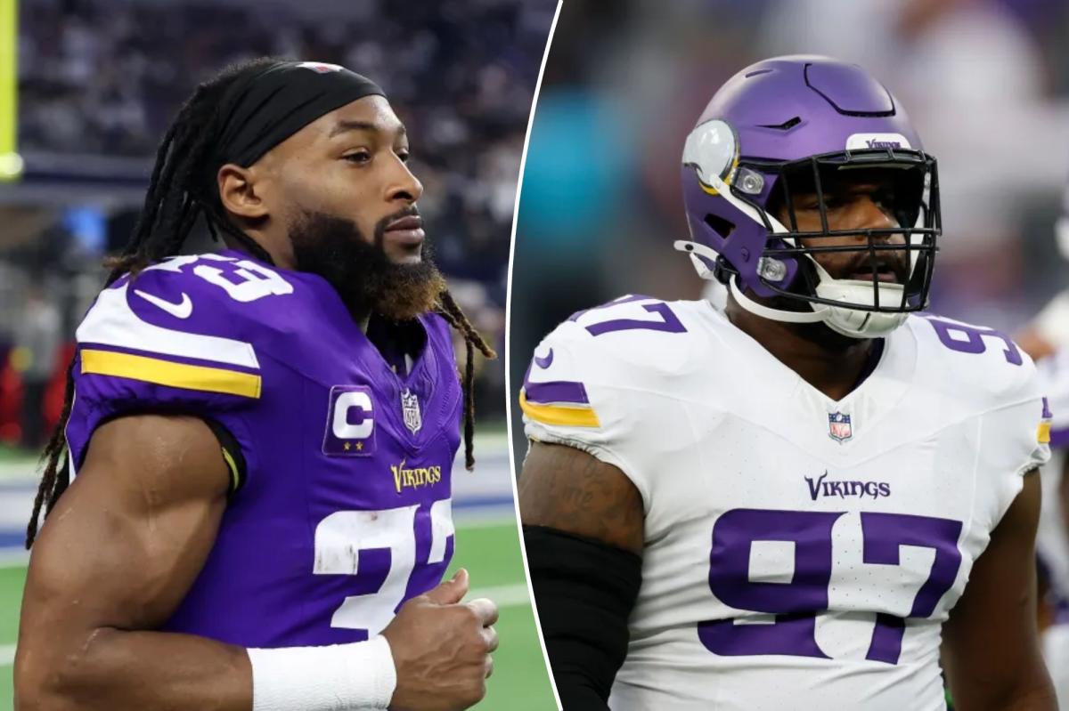 Vikings to cut Aaron Jones, Javon Hargrave in cap purge