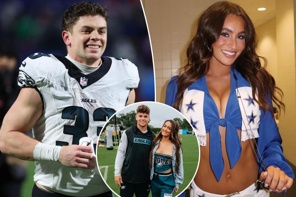 Eagles' Cooper DeJean ignites dating buzz with Cowboys cheerleader