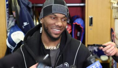 Rehabbing Malik Nabers has sights set on upcoming Giants' workouts