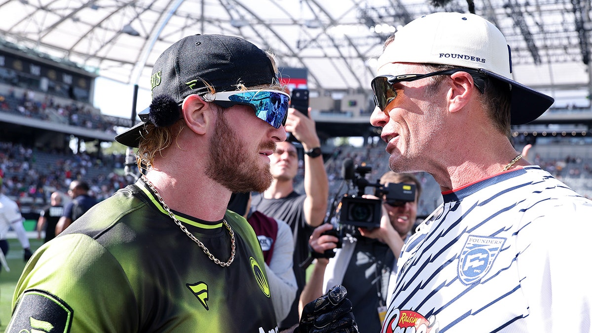 Logan Paul and Tom Brady talk