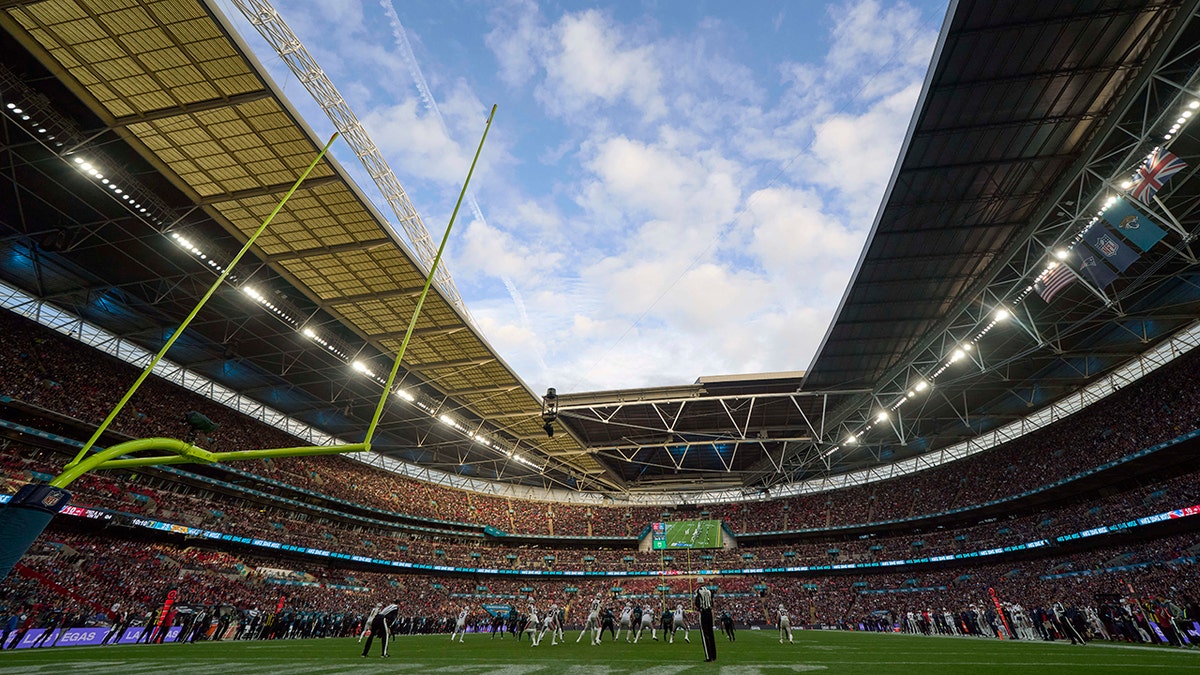 NFL London field view
