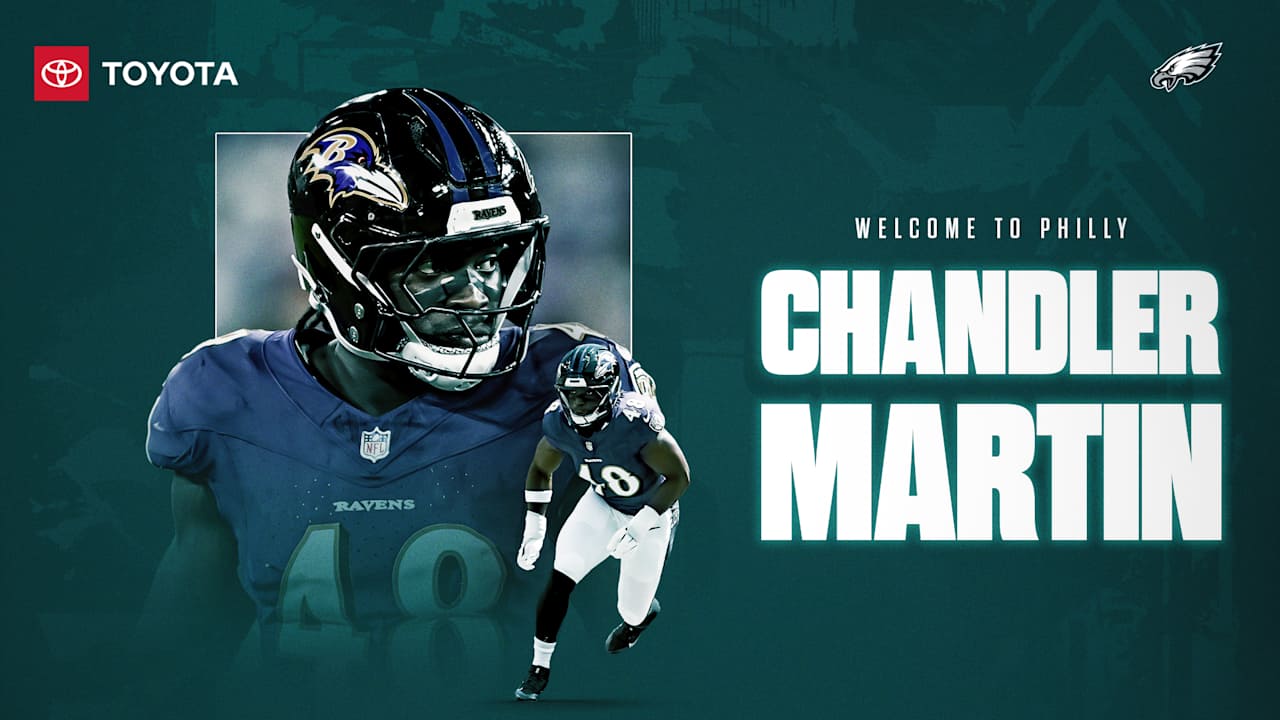 Eagles sign Chandler Martin to two-year deal