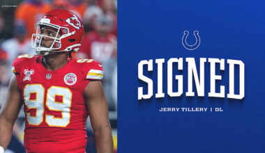 Colts sign free agent DT Jerry Tillery