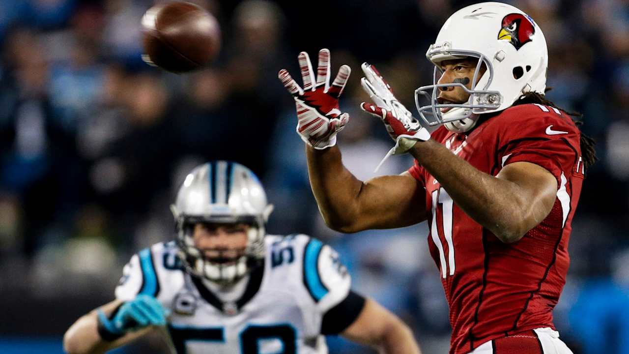 Arizona Cardinals, with Larry Fitzgerald going into Canton, to play Carolina Panthers in Hall of Fame game