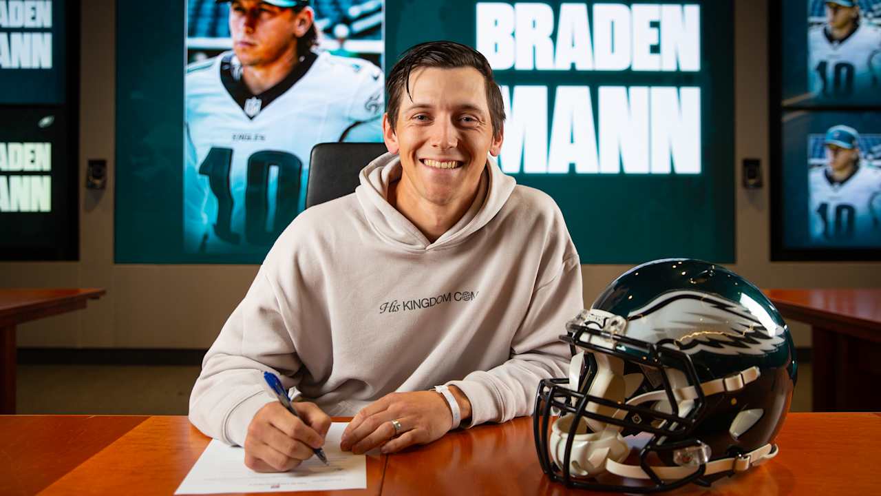 Braden Mann shares a secret to the Eagles' success