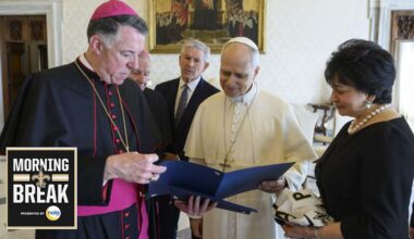 Gayle Benson meets with Pope Leo XIV
