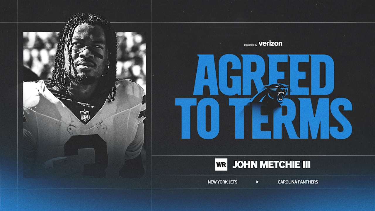 Panthers agree to terms with wide receiver John Metchie III