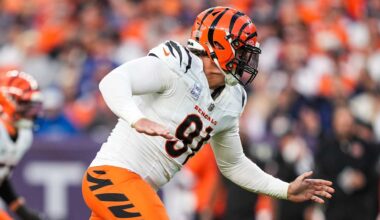 Bengals do not franchise tag Trey Hendrickson; four-time Pro Bowl DE to become free agent