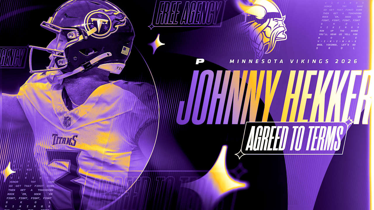Vikings Agree to Terms with 4-Time Pro Bowl Punter Johnny Hekker