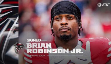 Atlanta Falcons sign RB Brian Robinson Jr.