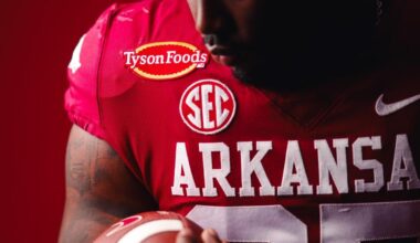 Arkansas, Tyson Foods strike major jersey patch deal