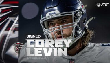Atlanta Falcons sign OL Corey Levin