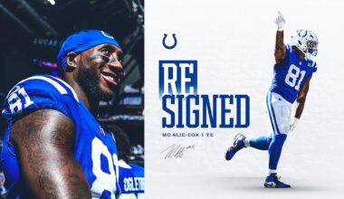 Colts re-sign TE Mo Alie-Cox