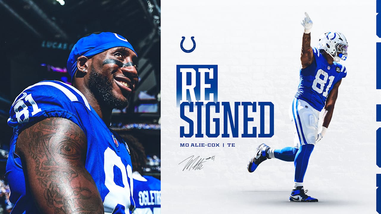 Colts re-sign TE Mo Alie-Cox
