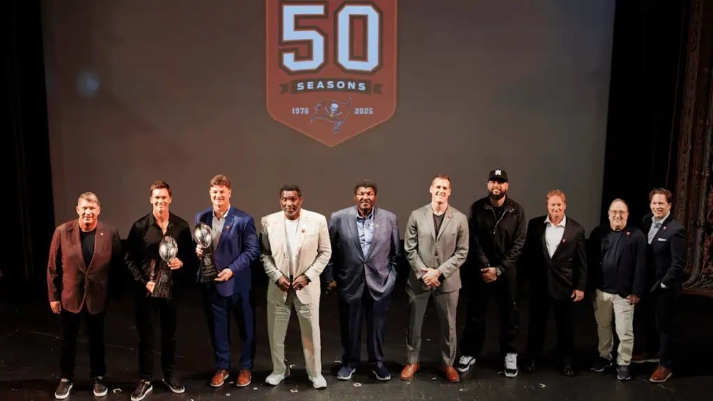 Tampa Bay Buccaneers from past and present