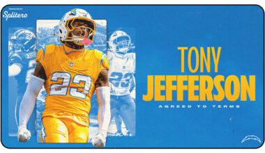 Los Angeles Chargers Agree to Terms with Tony Jefferson