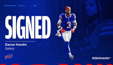Bills sign S Damar Hamlin to one-year deal