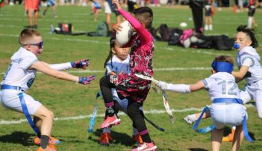 Fitchburg flag football teams bite down in Florida