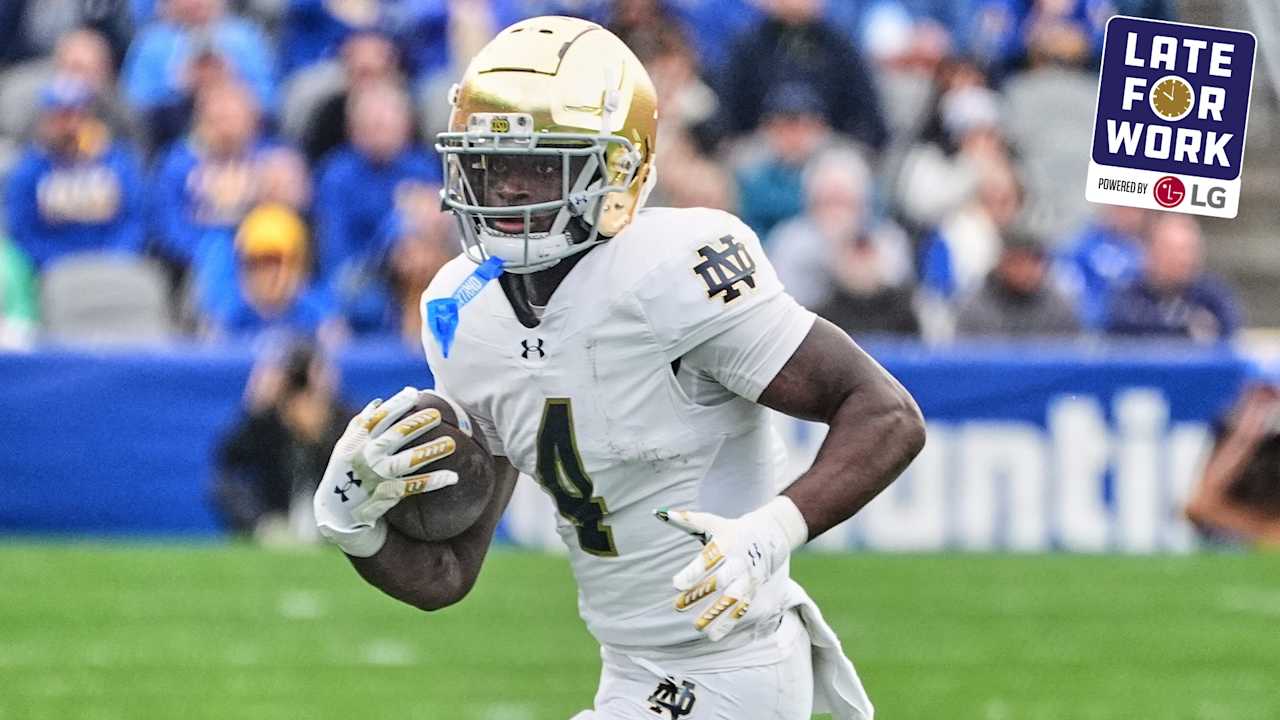 Jeremiyah Love Falls to Ravens in The Athletic’s Beat Writer Mock Draft