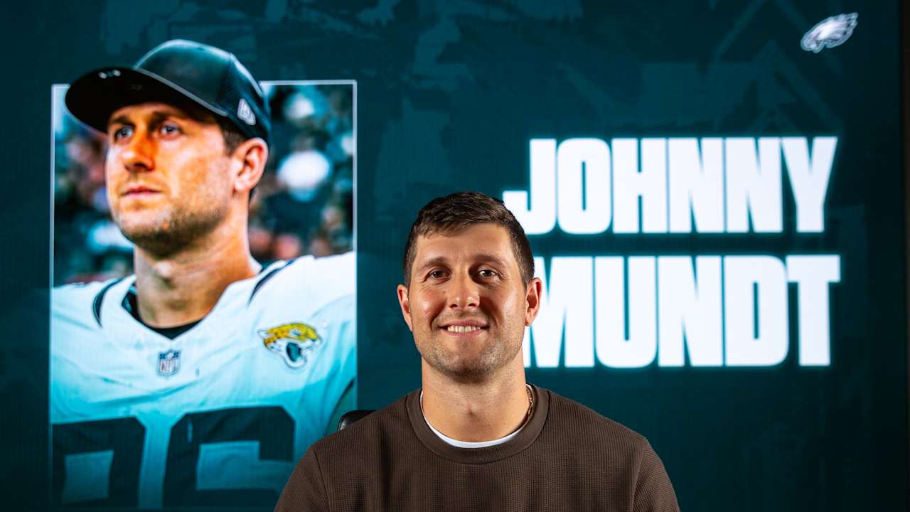 Johnny Mundt 'ready to fully embrace' Eagles' championship standard