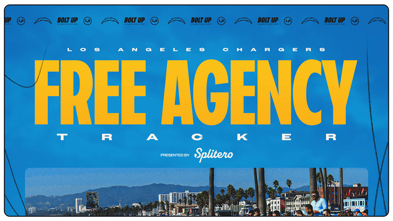 Chargers 2026 Free Agency Tracker