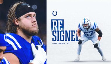 Colts re-sign T Luke Tenuta