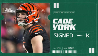 Jets Sign K Cade York